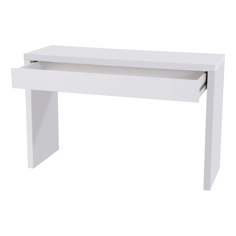 ANGULAR Schreibtisch mit Schublade Schminktisch Frisiertisch 120x40x76 cm