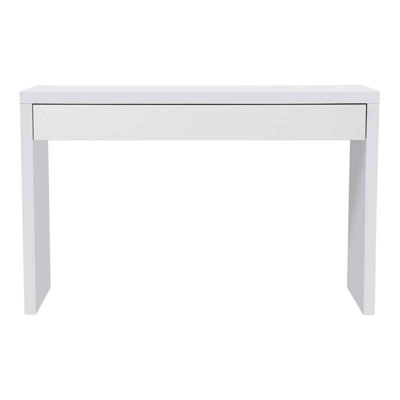 ANGULAR Schreibtisch mit Schublade Schminktisch Frisiertisch 120x40x76 cm