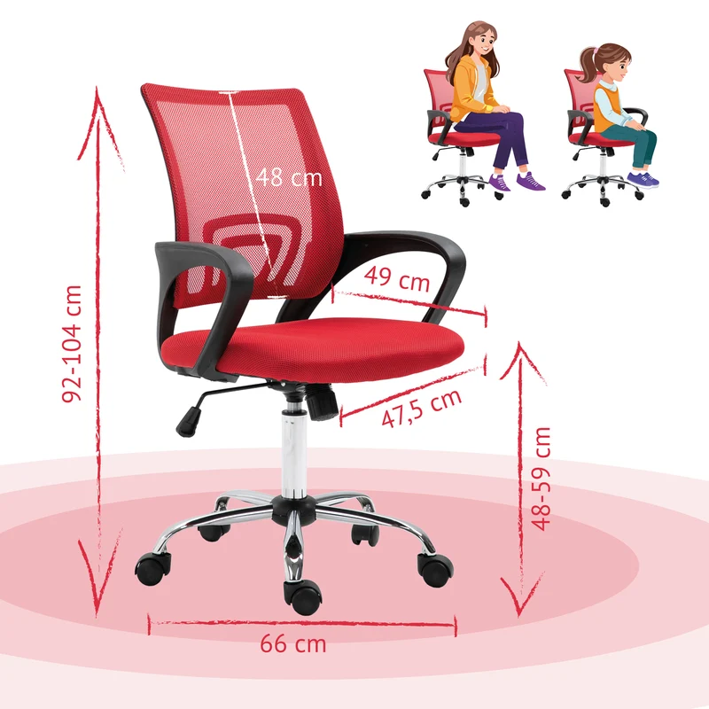 CYDNEY Bürostuhl für Kinder
