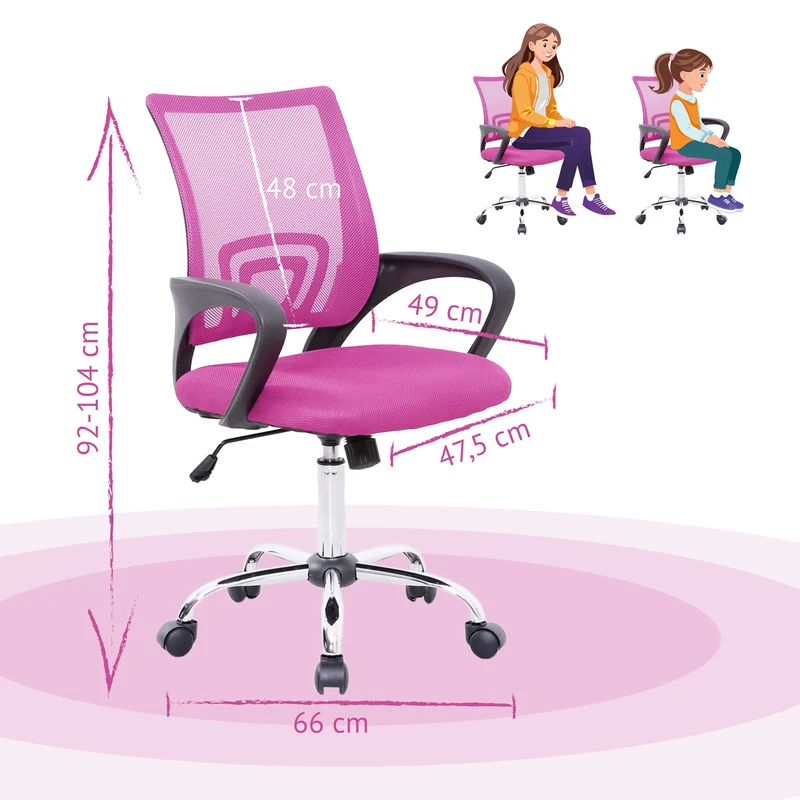 CYDNEY Bürostuhl für Kinder