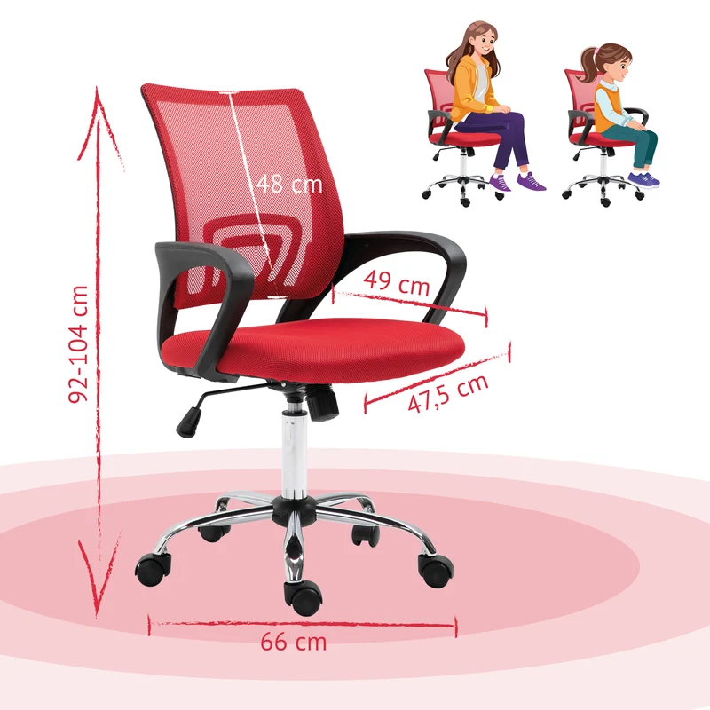 CYDNEY Bürostuhl für Kinder