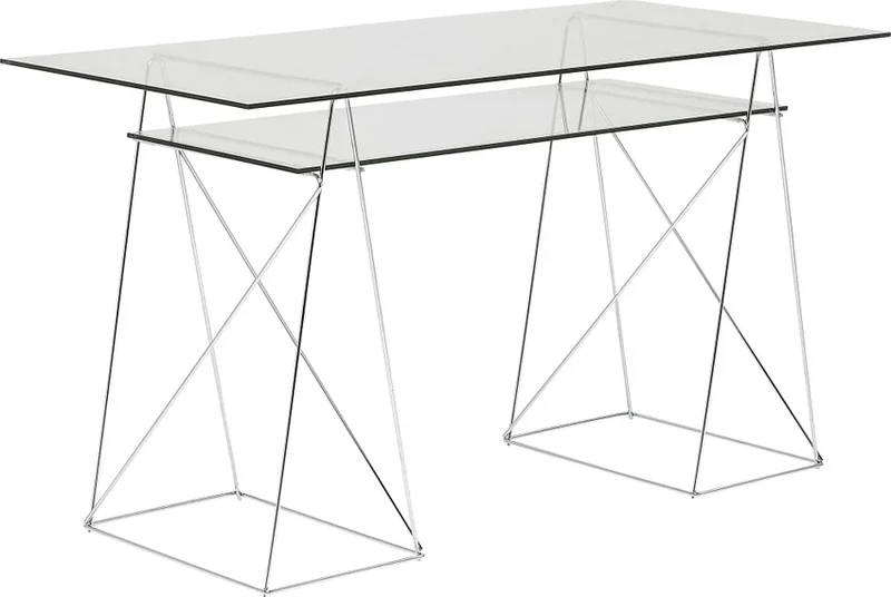 Schreibtisch Polar Chrom
