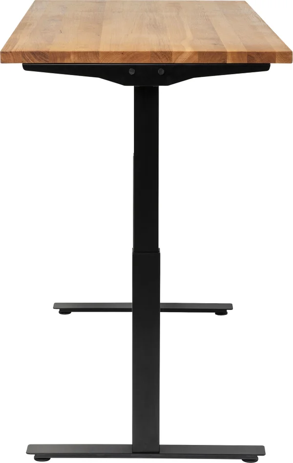 Schreibtisch Office Jackie Eiche Schwarz 160x80