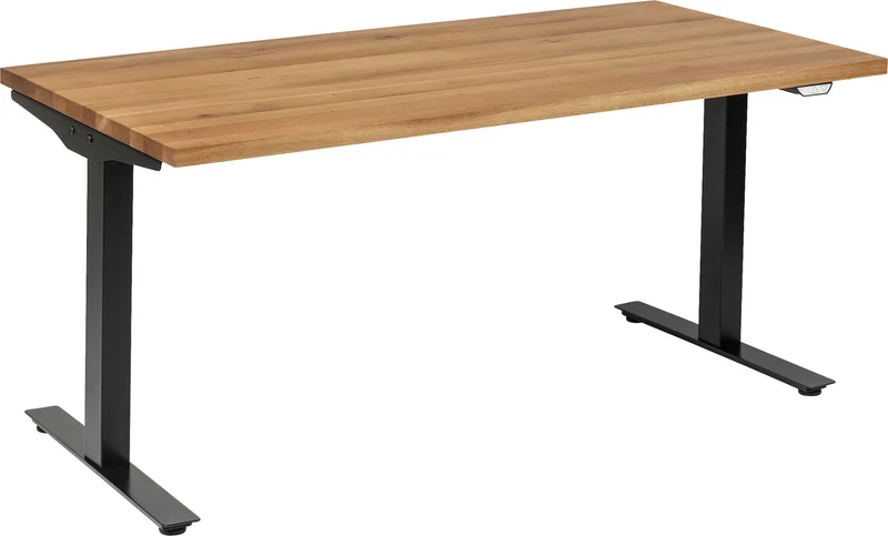 Schreibtisch Office Jackie Eiche Schwarz 160x80