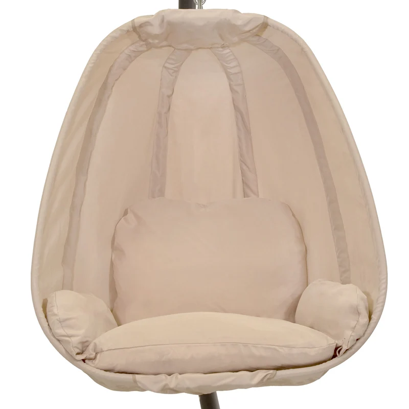 COZY Hängesessel mit Gestell aus Stahl Outdoor Hängekorb