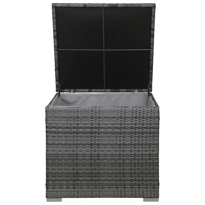 Auflagenbox Polyrattan Gartenbox Erweiterung Kissenbox LUGANO CALIFORNIA