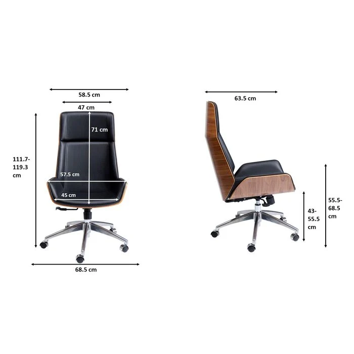 Bürostuhl Rouven 120cm