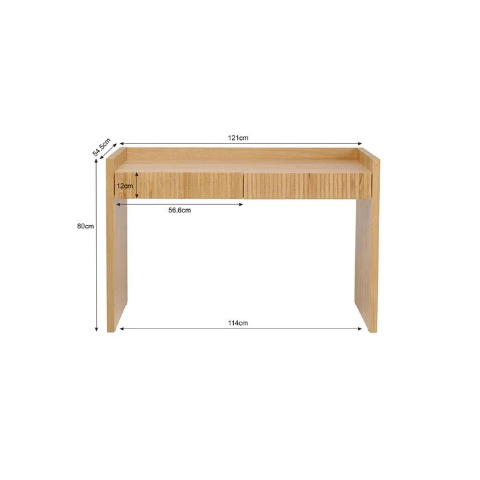 Schreibtisch Brighton 121x80cm