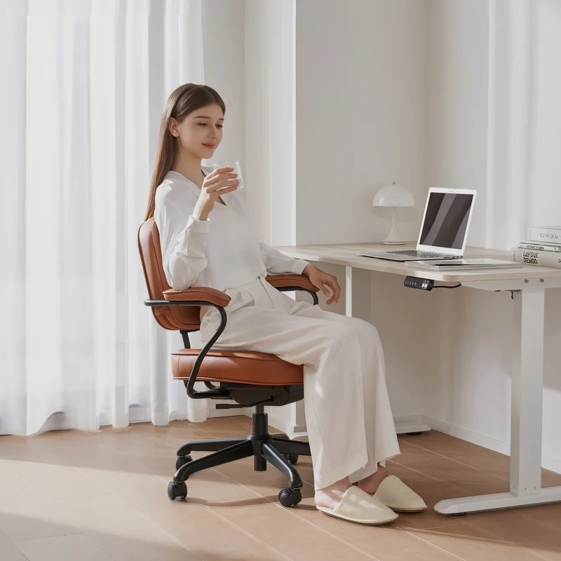 Sihoo L3 Mid-Century Luxury Leather Chair