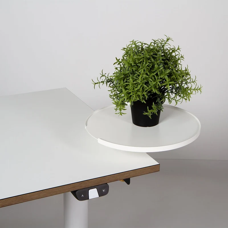 Runde Ebene White