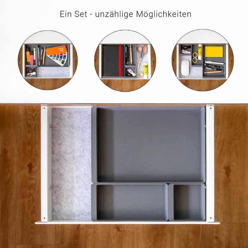 Schubladeneinsatz Graphite