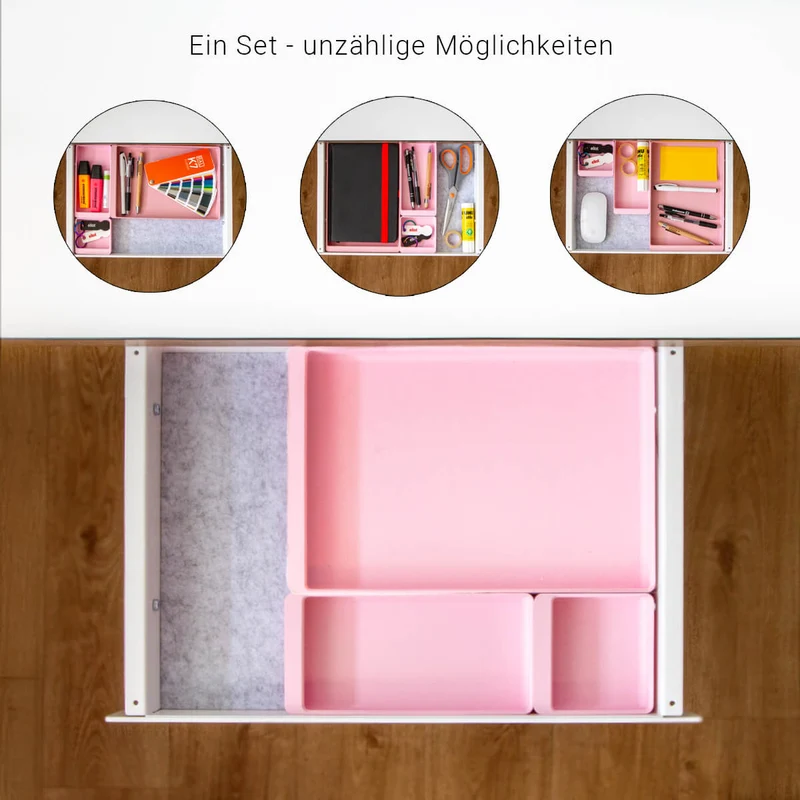 Schubladeneinsatz Pink
