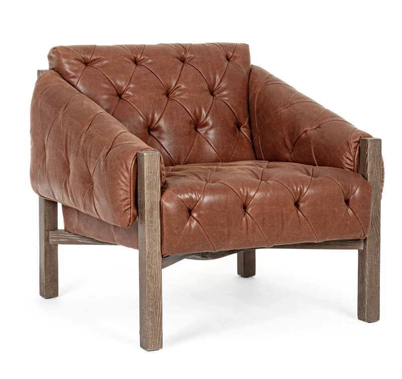 Sessel Harrison Vintage Braun