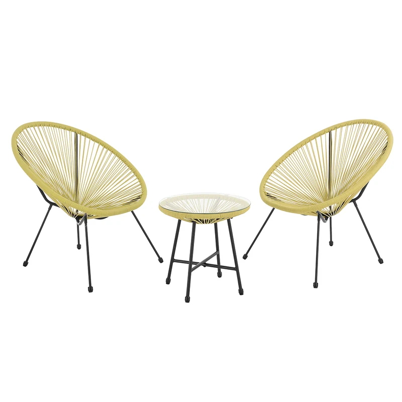 BALI Egg Chair Balkon Set