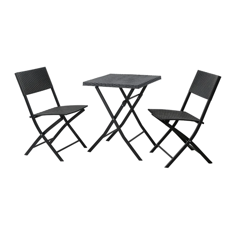 LIMA Bistroset Polyrattan 3-teilig