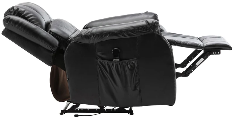 Echtleder Luxus Massagesessel "Kerp" mit Liegefunktion. Moderner Relaxsessel der eigenen Art.