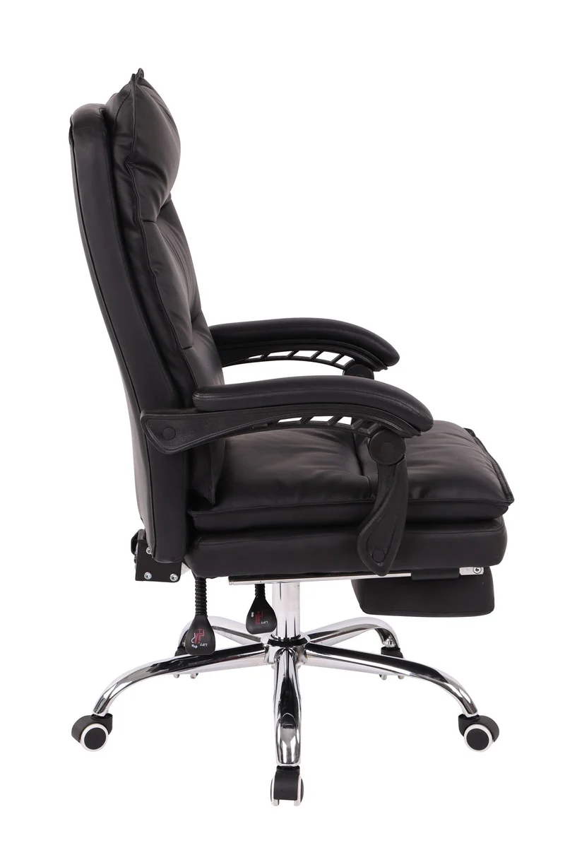 Leder-Chefsessel POWER / (Layer) mit Liegefunktion/Schlaffunktion stabil