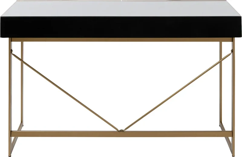 Schreibtisch Soran Gold 120x50cm