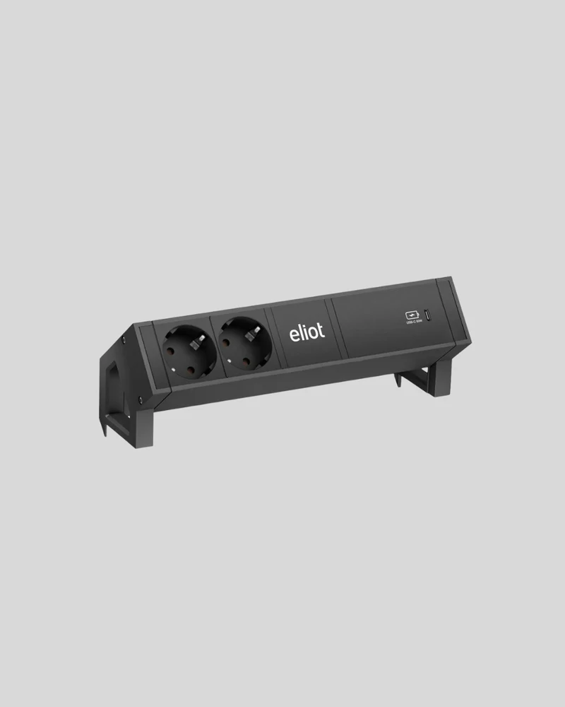 Desk Auftischsteckdose mit 60W USB-C