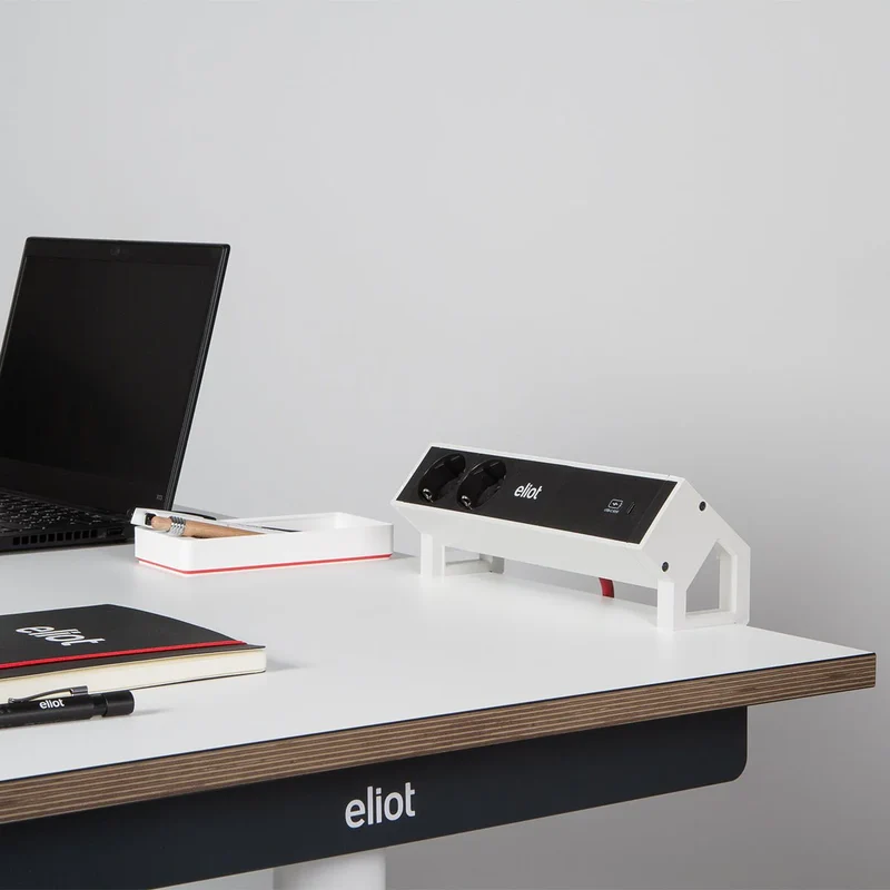 Desk Auftischsteckdose mit 60W USB-C