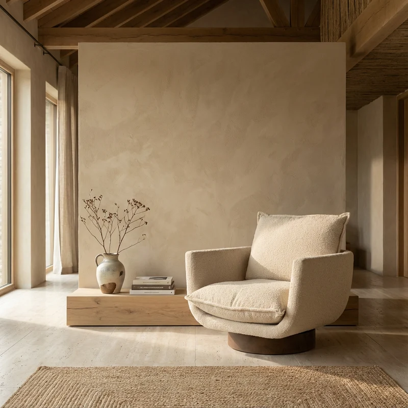 Clubsessel Mason drehbar Beige