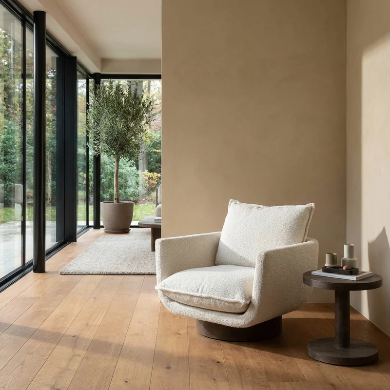 Clubsessel Mason drehbar Beige