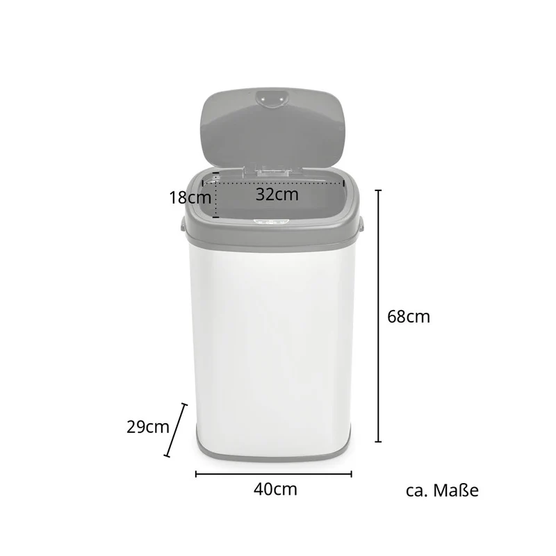 Mülleimer mit Sensor