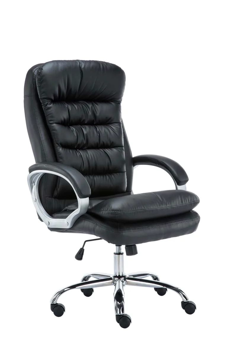 Stark belastbarer Leder-Chefsessel VANCO Extrem-Gewichtler bis 235 kg