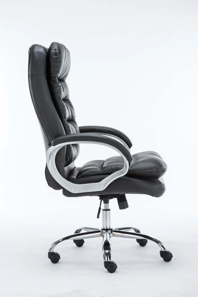 Stark belastbarer Leder-Chefsessel VANCO Extrem-Gewichtler bis 235 kg