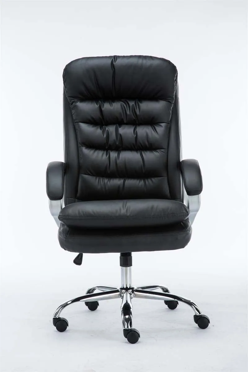 Stark belastbarer Leder-Chefsessel VANCO Extrem-Gewichtler bis 235 kg