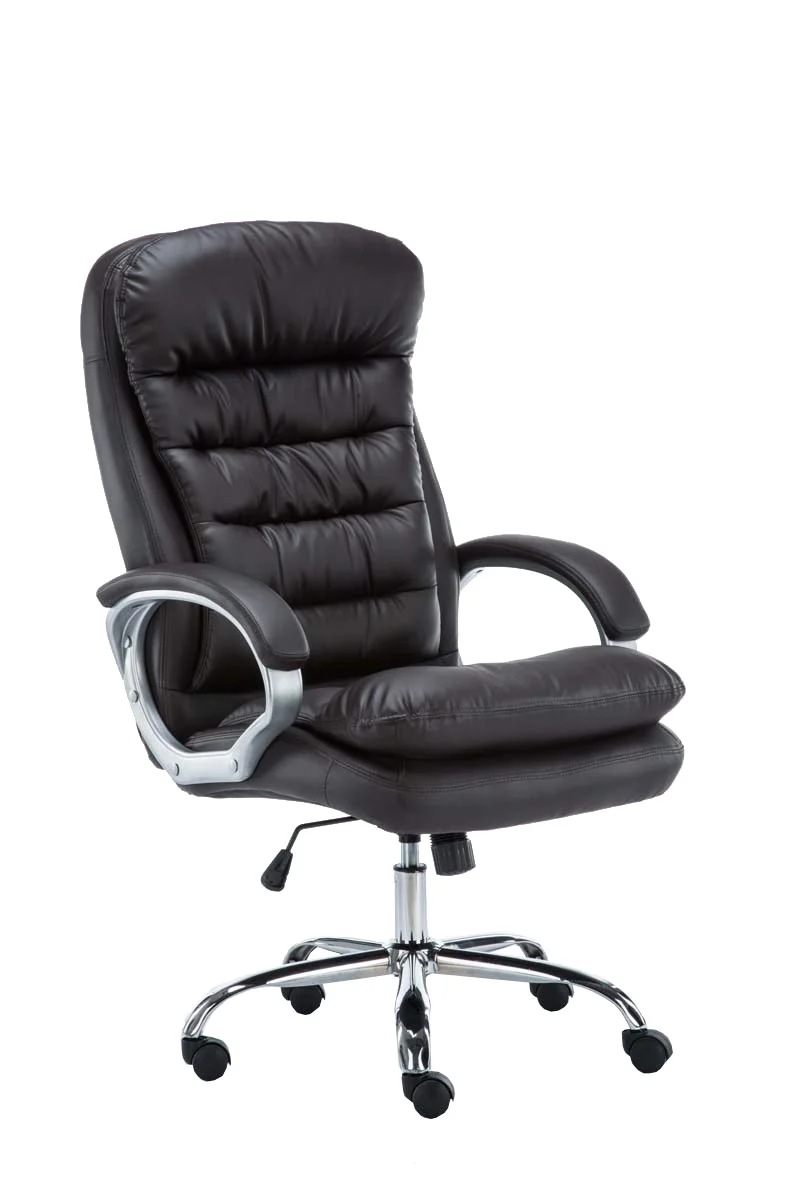 Stark belastbarer Leder-Chefsessel VANCO Extrem-Gewichtler bis 235 kg
