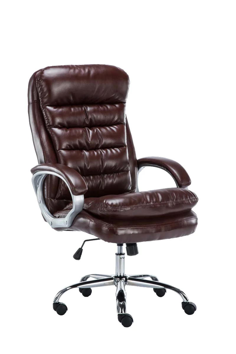 Stark belastbarer Leder-Chefsessel VANCO Extrem-Gewichtler bis 235 kg