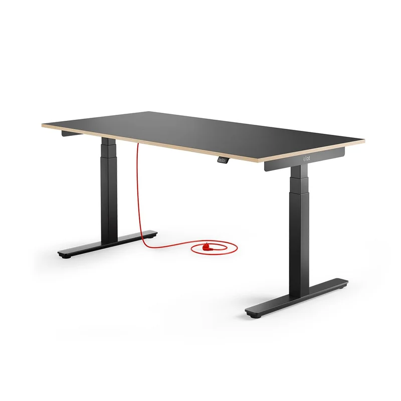 Eliot Pro Black Tischplatte Multiplex Fenix Nero 160x80cm