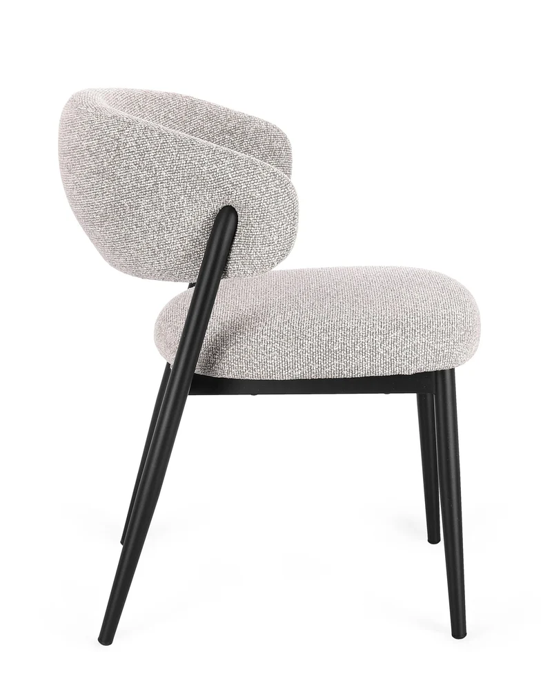 Stuhl Cassandra Schwarz/grau