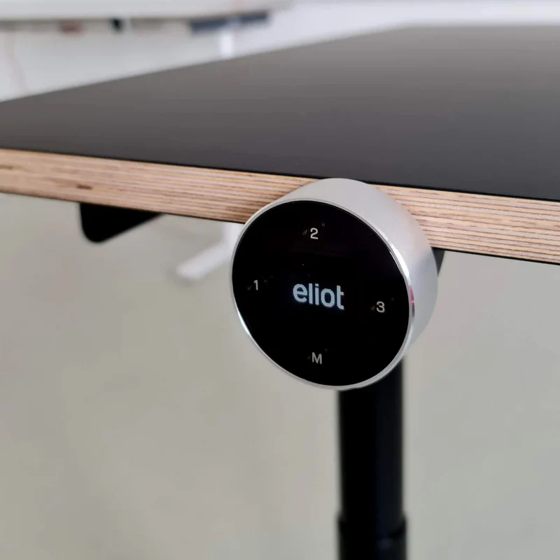 Eliot Original Black - mit Tischplatte Multiplex Fenix Nero