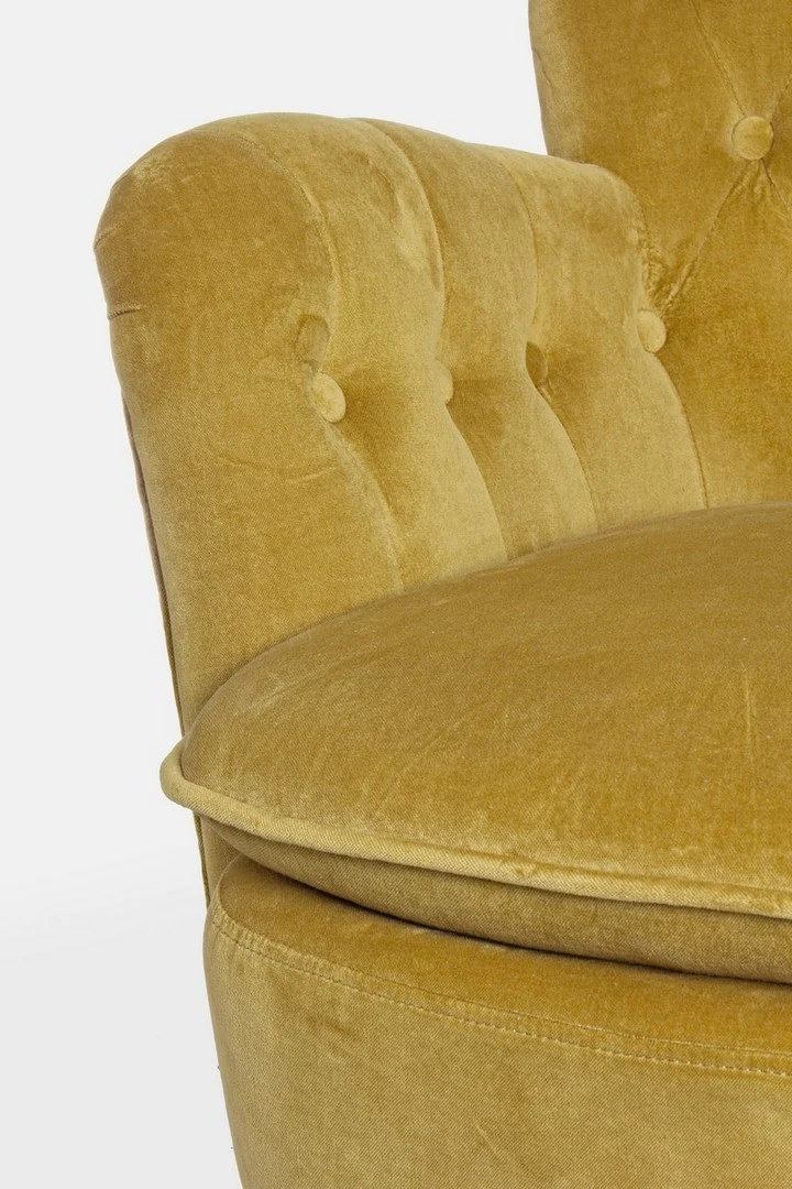 Sessel Orlins senffarben