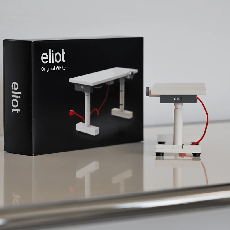 Klemmbaustein-Modell "Eliot Design White"