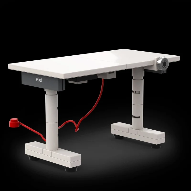 Klemmbaustein-Modell "Eliot Design White"