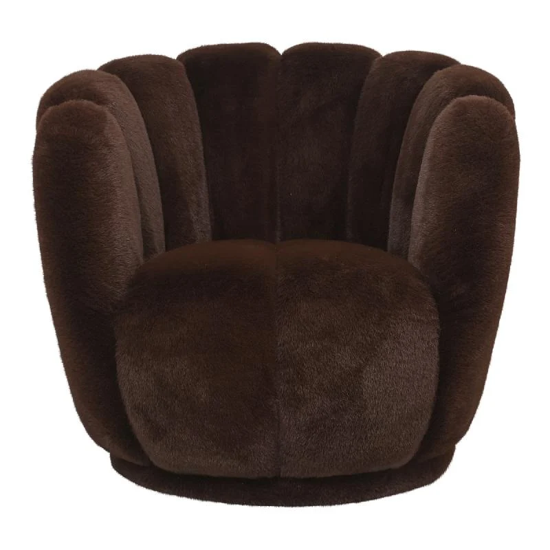 Sessel Furia Dark Brown – Zeitloser Komfort