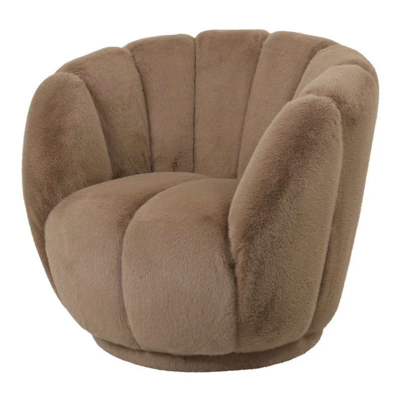 Sessel Furia Mocca – Kompakter Lounge-Sessel mit Stil