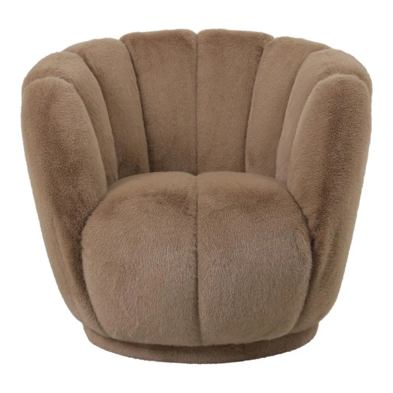 Sessel Furia Mocca – Kompakter Lounge-Sessel mit Stil