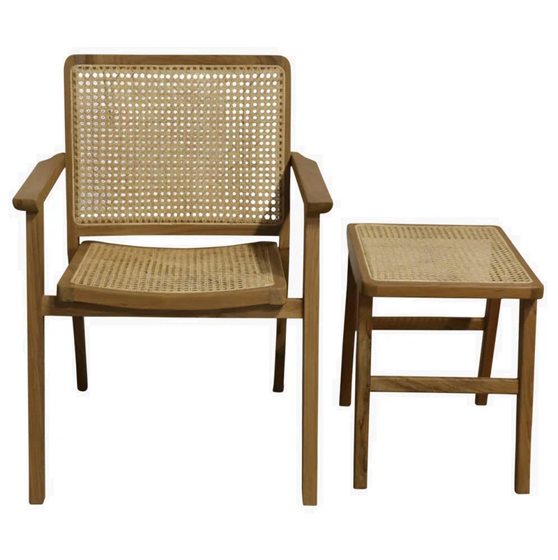 Armlehnenstuhl Heritage Cane Natur