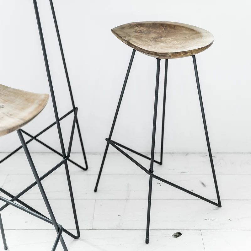 Barhocker Loft Frame Teak Natural