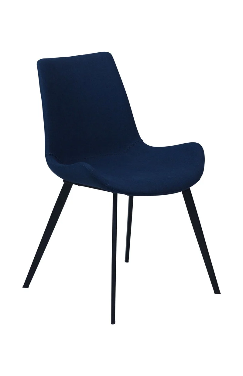 Stuhl Hype Midnight Blau Stoff