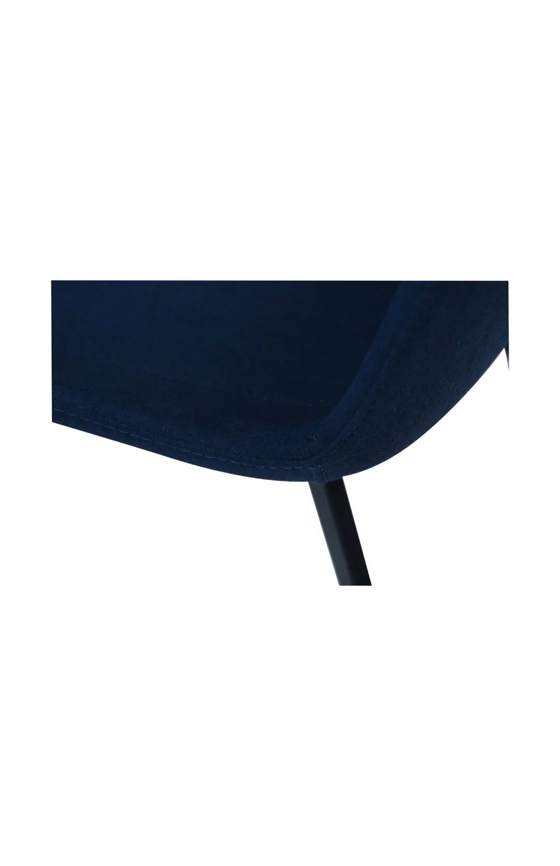 Stuhl Hype Midnight Blau Stoff
