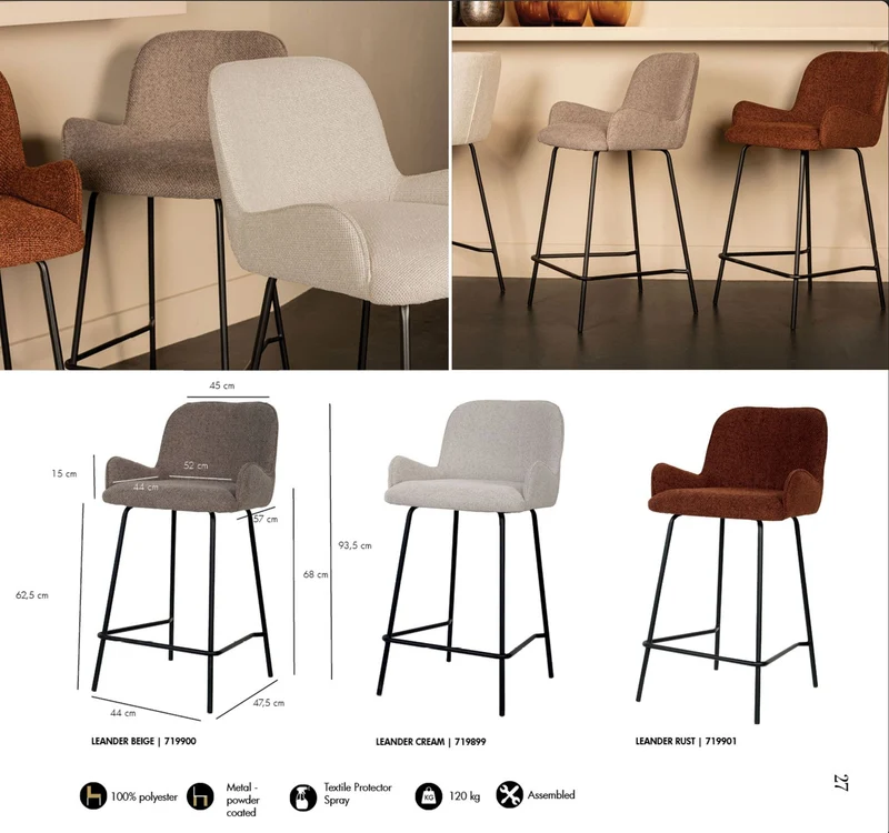 Barhocker Leander by PTMD