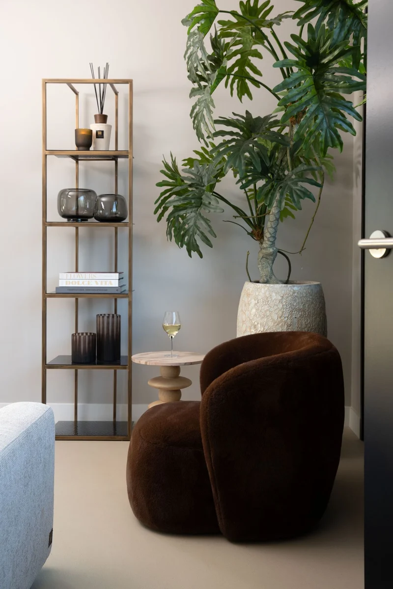 Sessel Aphrodite Dark Brown – Edles Design & hoher Komfort