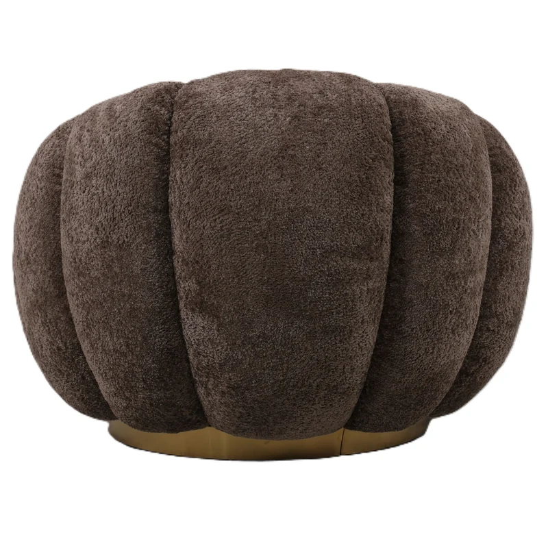 Sessel Daisy Antelope – Goldene Akzente in modernem Design