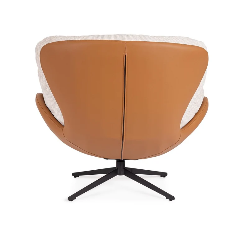 Sessel Adinda Eis/Leder