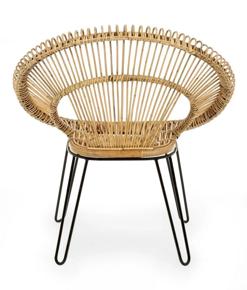 Sessel Korb Esteban Naturfarbe